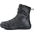 FREE SOLDIER Men's Military Tactical Boots Waterproof Hiking Work Boots Durable Combat Boots