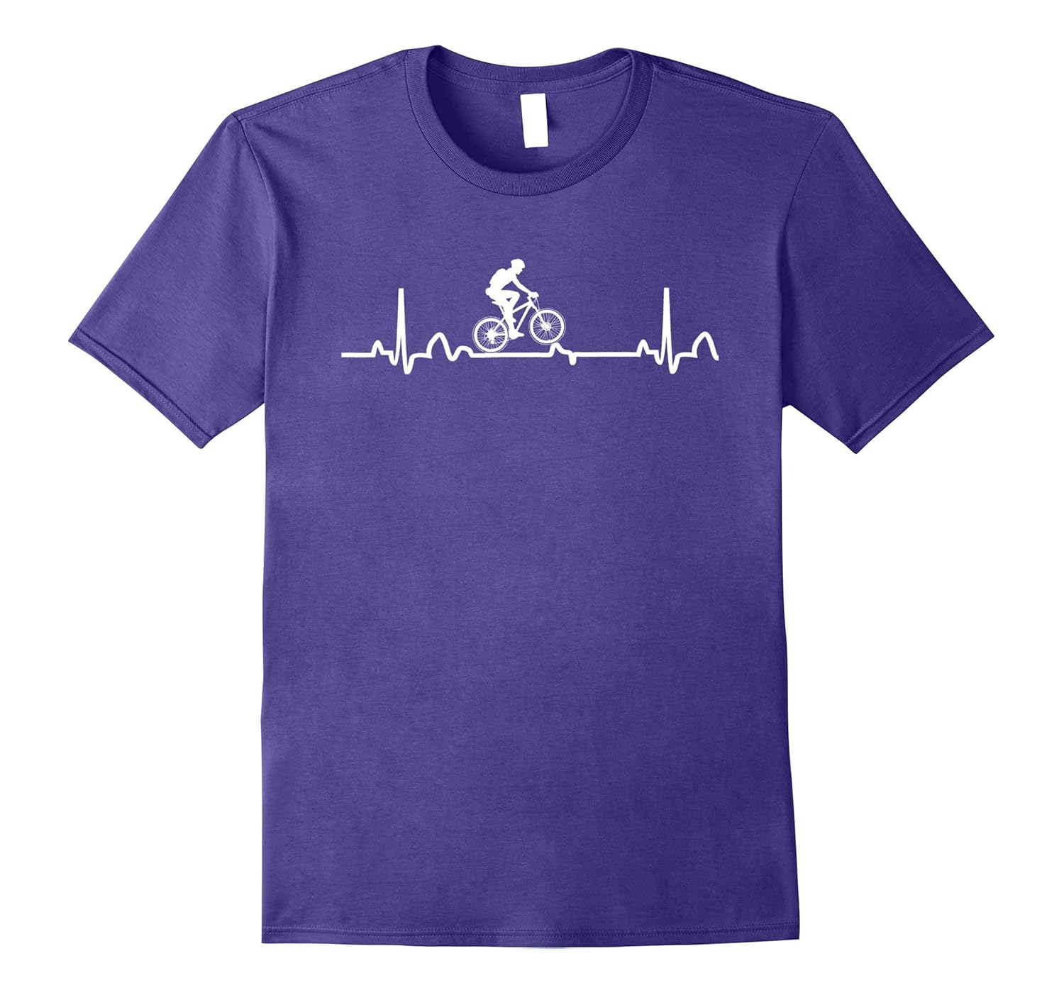 Bicycle Heartbeat Shirt Mountain Bike Humor Tee-ANZ