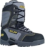 Klim Radium GTX Men's Snocross Snowmobile Boots - Black/Size 14