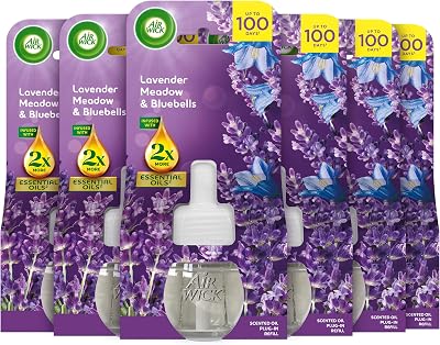 Air Wick Purple Lavender Meadow Plug In Refills 19ml Pack of 6