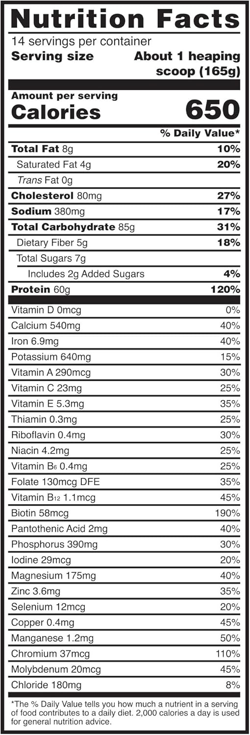 Optimum Nutrition Pro Gainer Weight Gainer Protein Powder,Double Rich Chocolate, 5.09 Pounds (Packaging May Vary): Health & Personal Care