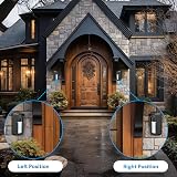 BITIWEND Adjustable Doorbell Angle Mount 45-135 Degree for Video Doorbell view 6