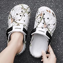 SECHRITE Mens Athletic Sports Garden Outdoor Clogs