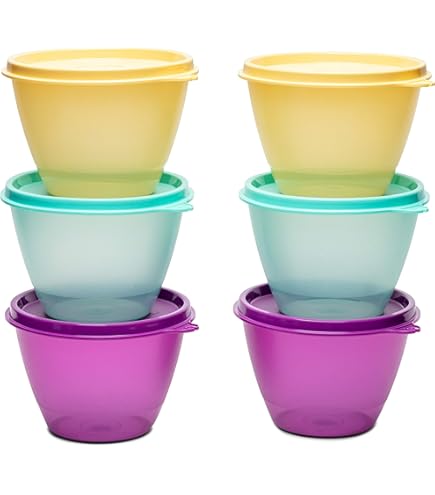 Amazon.com: Tupperware Plastic Container - 400ml, 6 Pieces