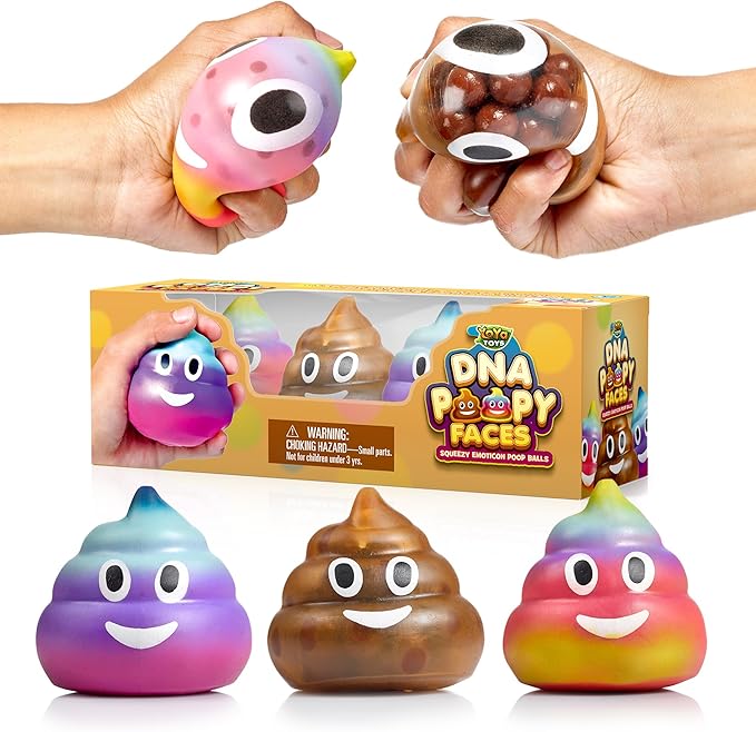 poo stress ball