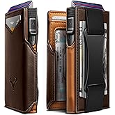 BULLIANT Men Wallet Gift Boxed,Slim Front Pocket Wallet Money Clip Card Holder 3.8"x2.7",Pop-up Access