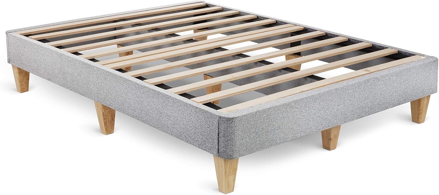 Leesa Queen Platform Bed Mattress Foundation, Gray Kitchen
