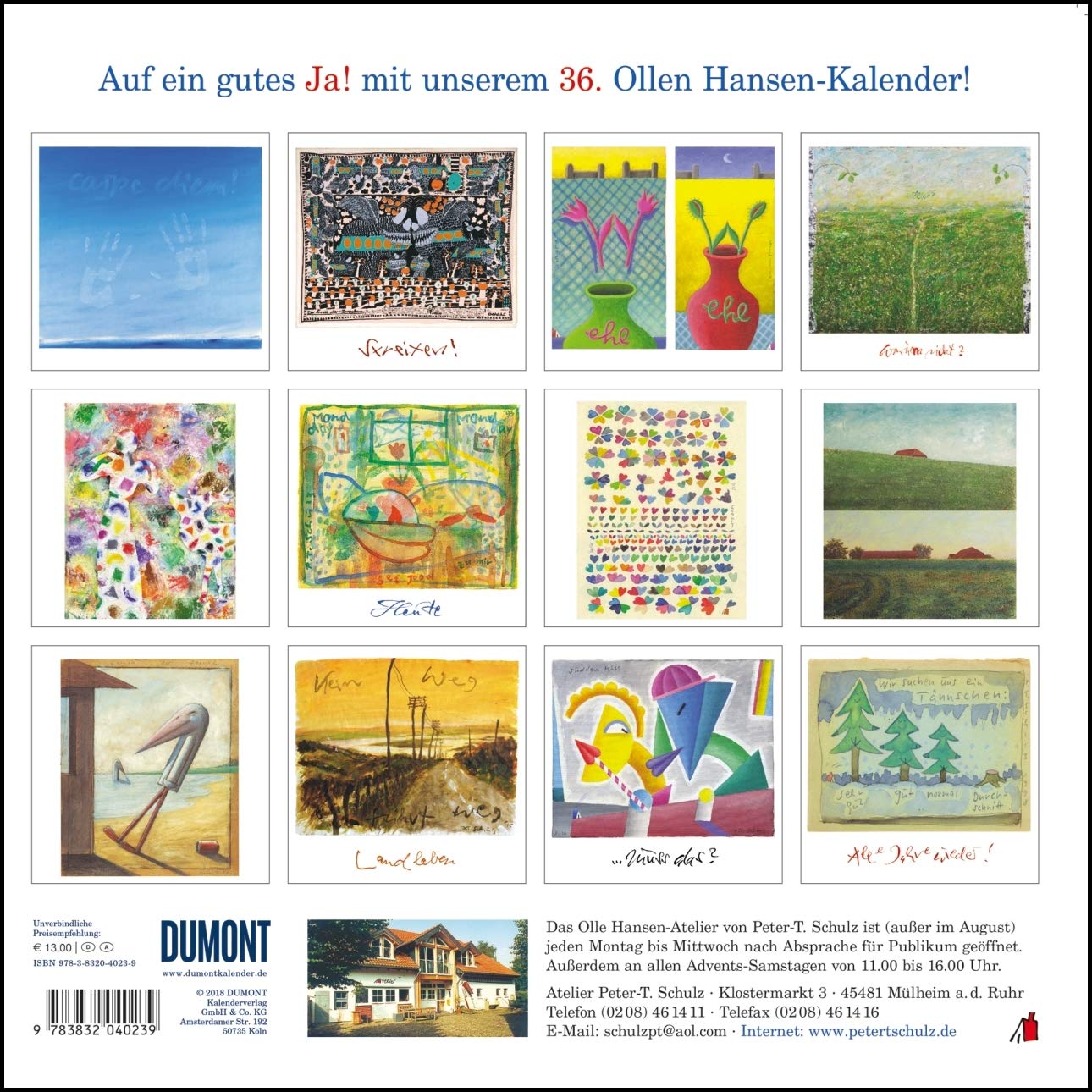 Der Olle Hansen 2019 9783832040239 Amazon Com Books