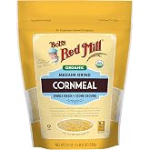 Bob's Red Mill, Organic Medium Grind Cornmeal, 24 oz
