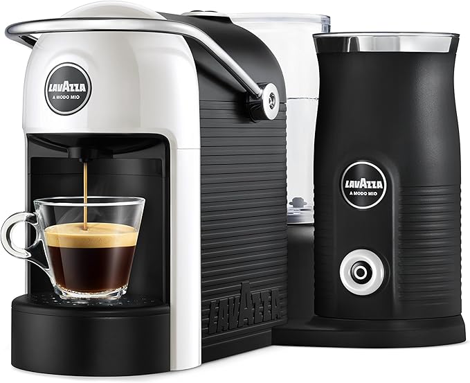 lavazza jolie white coffee machine