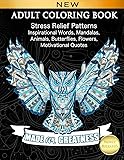 ADULT COLORING BOOK: Stress Relief Patterns
