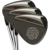 Yamato Left Handed Golf Wedge Set 52 56 60 &amp; Individual Wedges &ndash; Forged, CNC Milled Sand, Lob, Gap, Pitching Wedge for Lefties