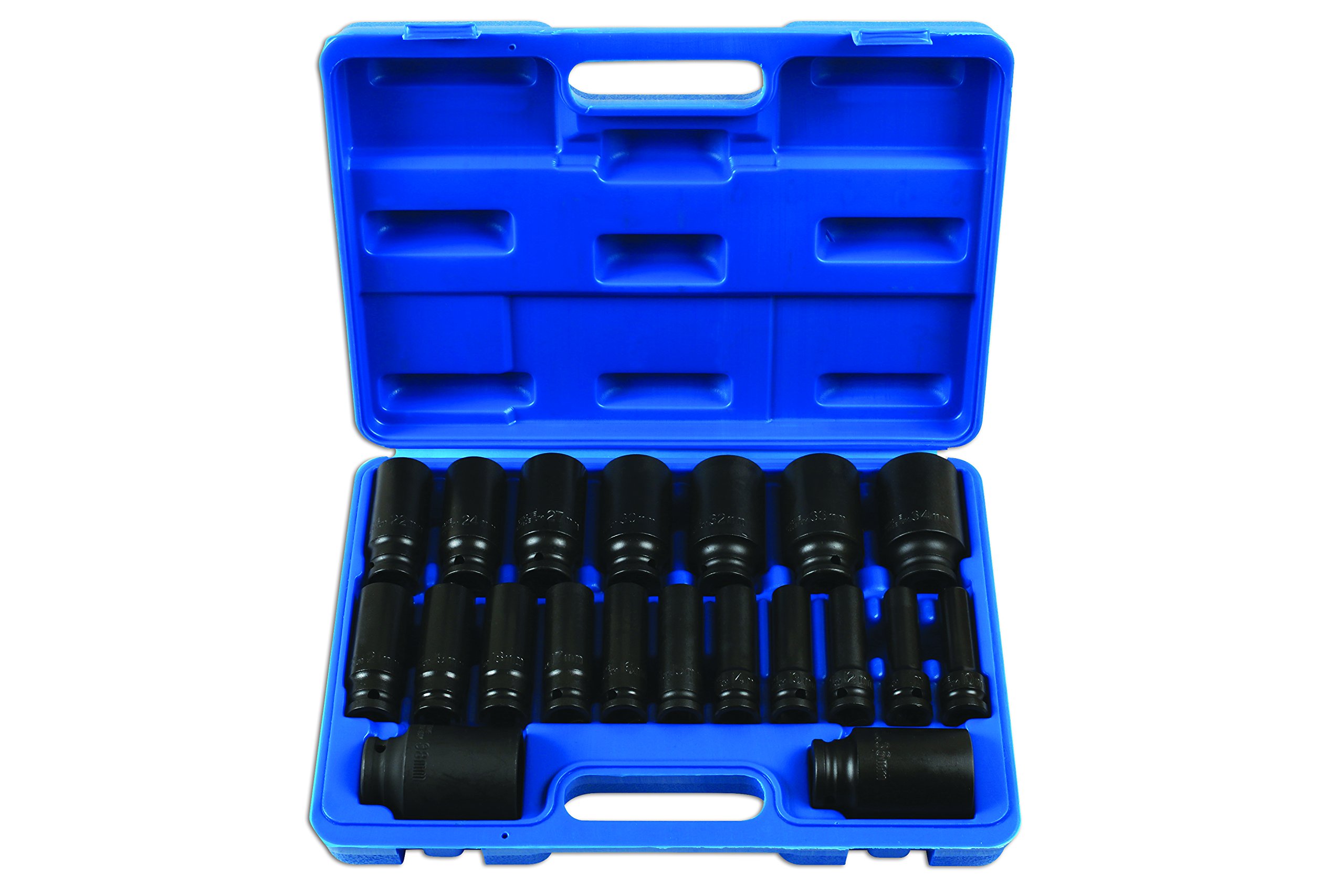 Laser 6830 Deep Impact Socket Set 1/2"D 20pc