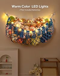 Stuffed Animal Hammock Net with Lights - Big Toy