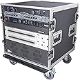 ProX T-12RSS 12U Vertical Amp Rack Mount Flight Case with Caster Wheels
