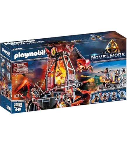 Amazon.com: Playmobil Novelmore Knights Airship : Toys & Games