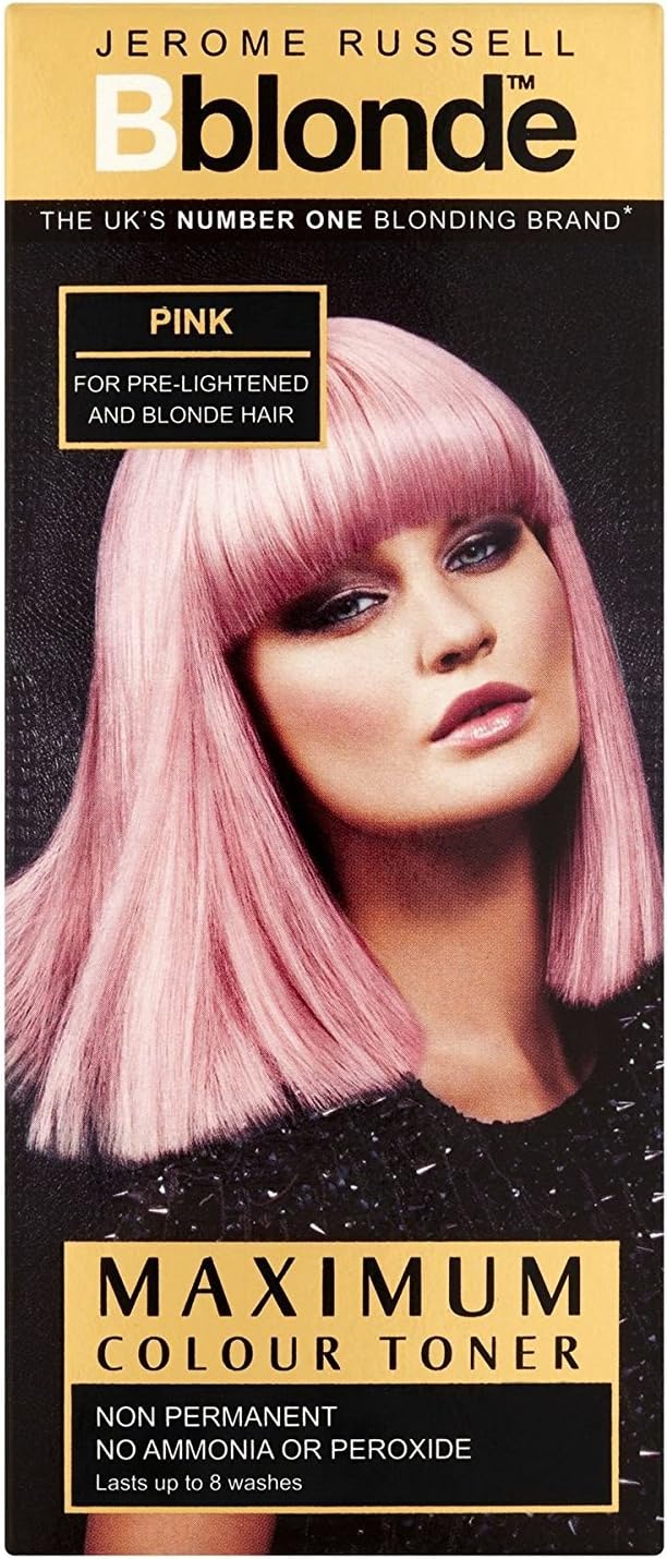Jerome Russell Bblonde Maximum Colour Toner Pink Amazon Co Uk