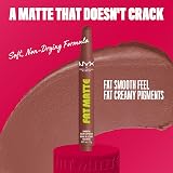 NYX Fat Oil Matte Lip Click Toasty Taupe Lipstick 12H Non-Drying view 2