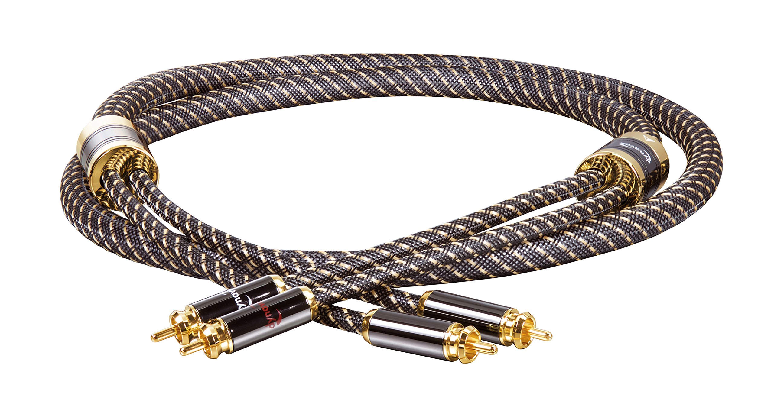 Dynavox 207481 Line RCA Cable Stereo, 1.5 m Black