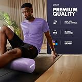 KAYMAN Foam Roller Deep Tissue Relief 44.5 x 15 cm Purple EVA view 3