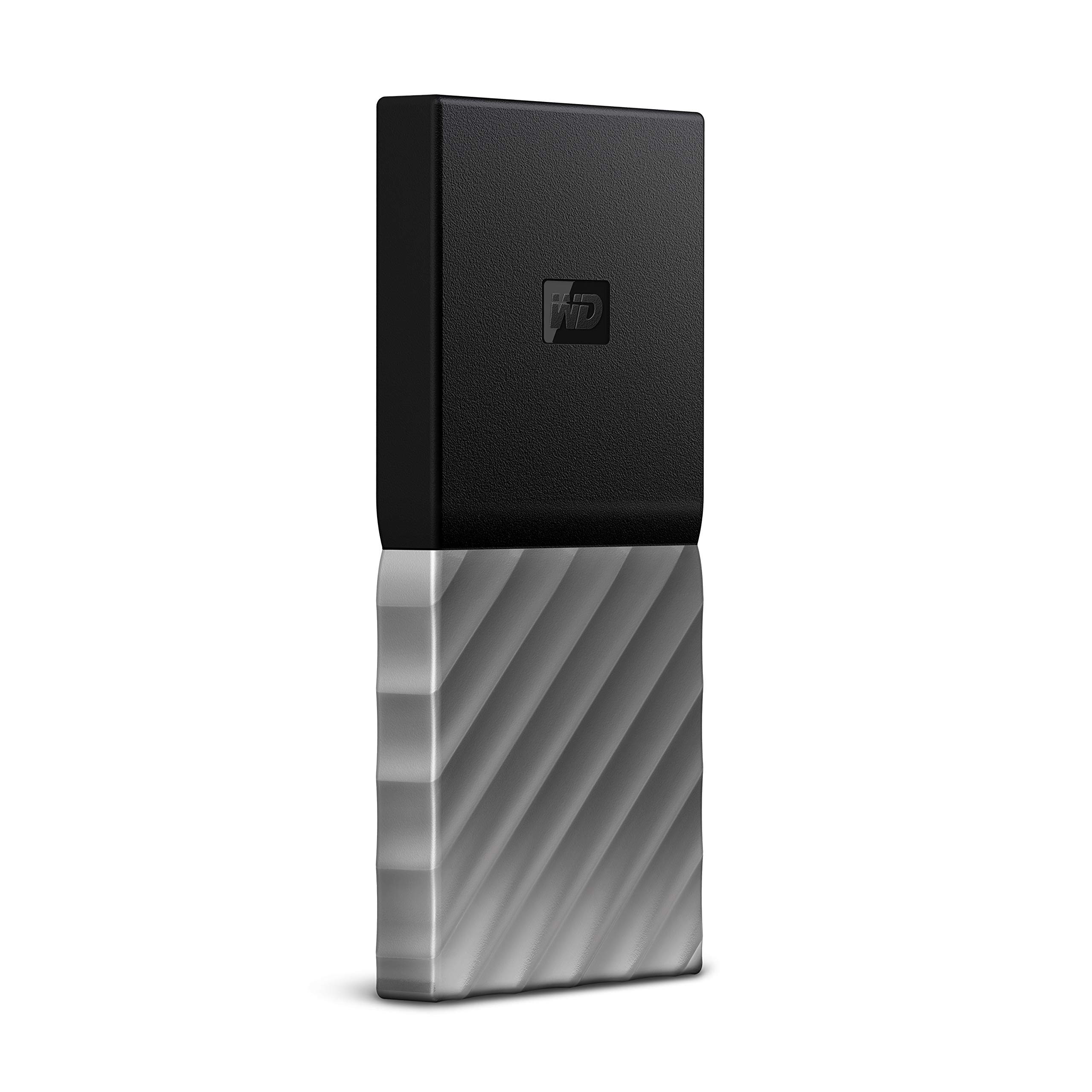 WD 512GB My Passport SSD Portable Storage - USB 3.1 - Black-Gray - WDBK3E5120PSL-WESN