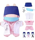 Ropa De Muñeca Para La-bubu De 17 Cm | Conjunto Con Mameluco, Sombrero Y Zapatos (muñeca No Incluida)