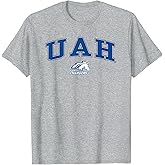 Alabama Huntsville Chargers Arch Over Gray T-Shirt