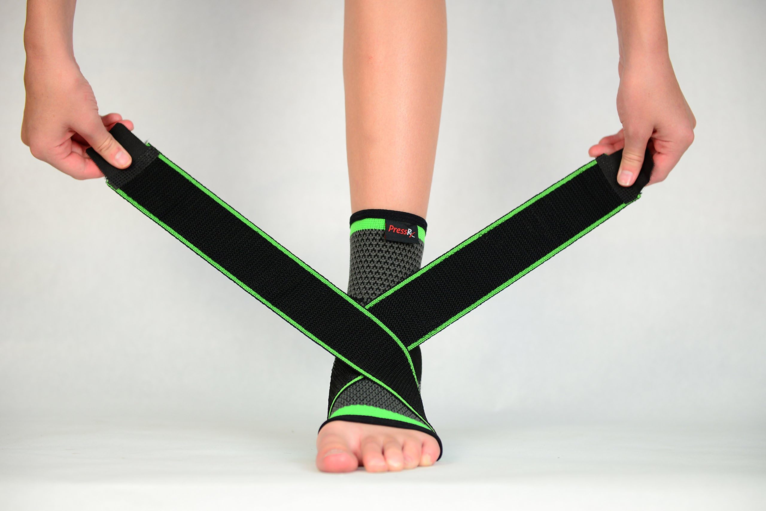 Adjustable Ankle Support Brace Torsal Tunnel discomfort Elastic Straps for Minimum/Maximum Support