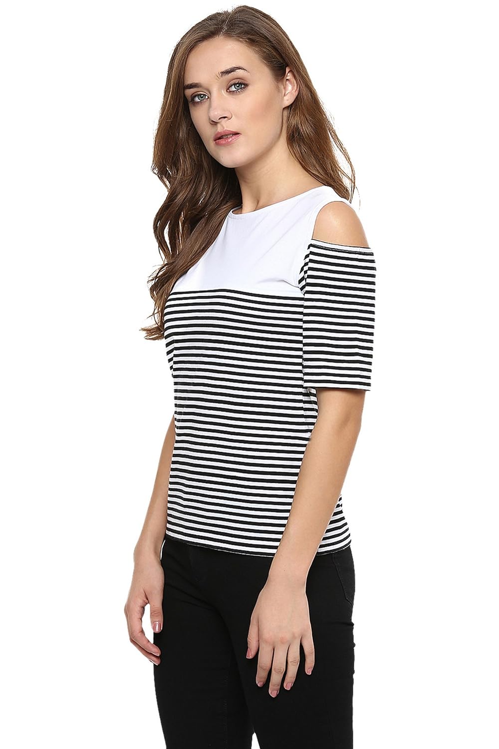 miss chase women's cut-out top