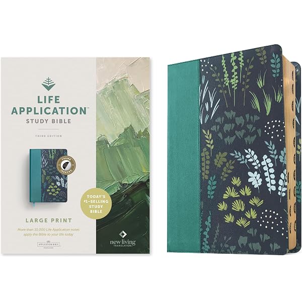 NLT Life Application Study Bible, Third Edition, Large Print