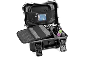 OZCHIN Smell Proof Box with Lock – Large Smell Proof Container, Waterproof & Crushproof Case for Home, Travel, and Camping, Secure Portable Odor Proof Box & Great Gift Idea