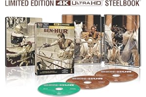 Ben-Hur (1959) (BIL/4K Ultra HD/ Steelbook) [Blu-ray]