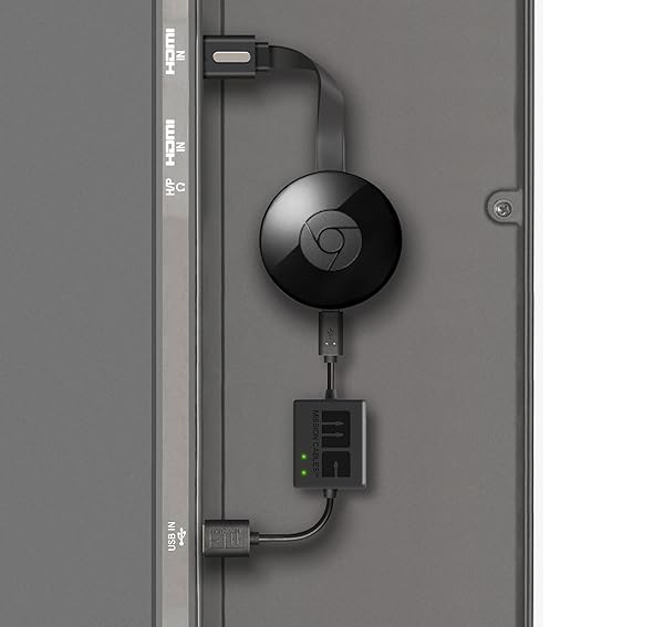 Mission USB Power Cable for Chromecast and Chromecast Ultra (CHROMECAST