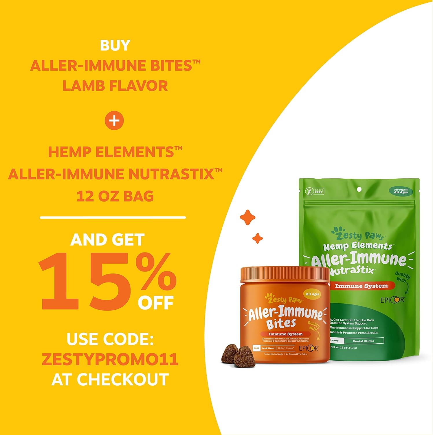 zesty paws allergy immune bites side effects