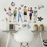 Stranger Things Peel and Stick Wall Decals by RoomMates