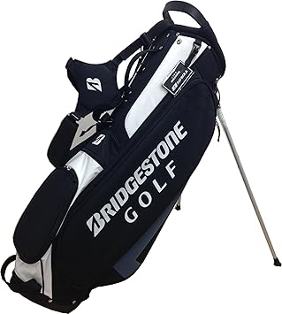 Amazon Bridgestone ブリヂストン キャディバッグ メンズ Tour B 軽量スタンドバッグ Cbg717bk 黒 ゴルフバック キャディーバック ブリヂストン Bridgestone メンズキャディバッグ