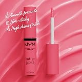 NYX Butter Gloss Peaches and Cream – NYX PROFESSIONAL MAKEUP Lips Gloss view 2