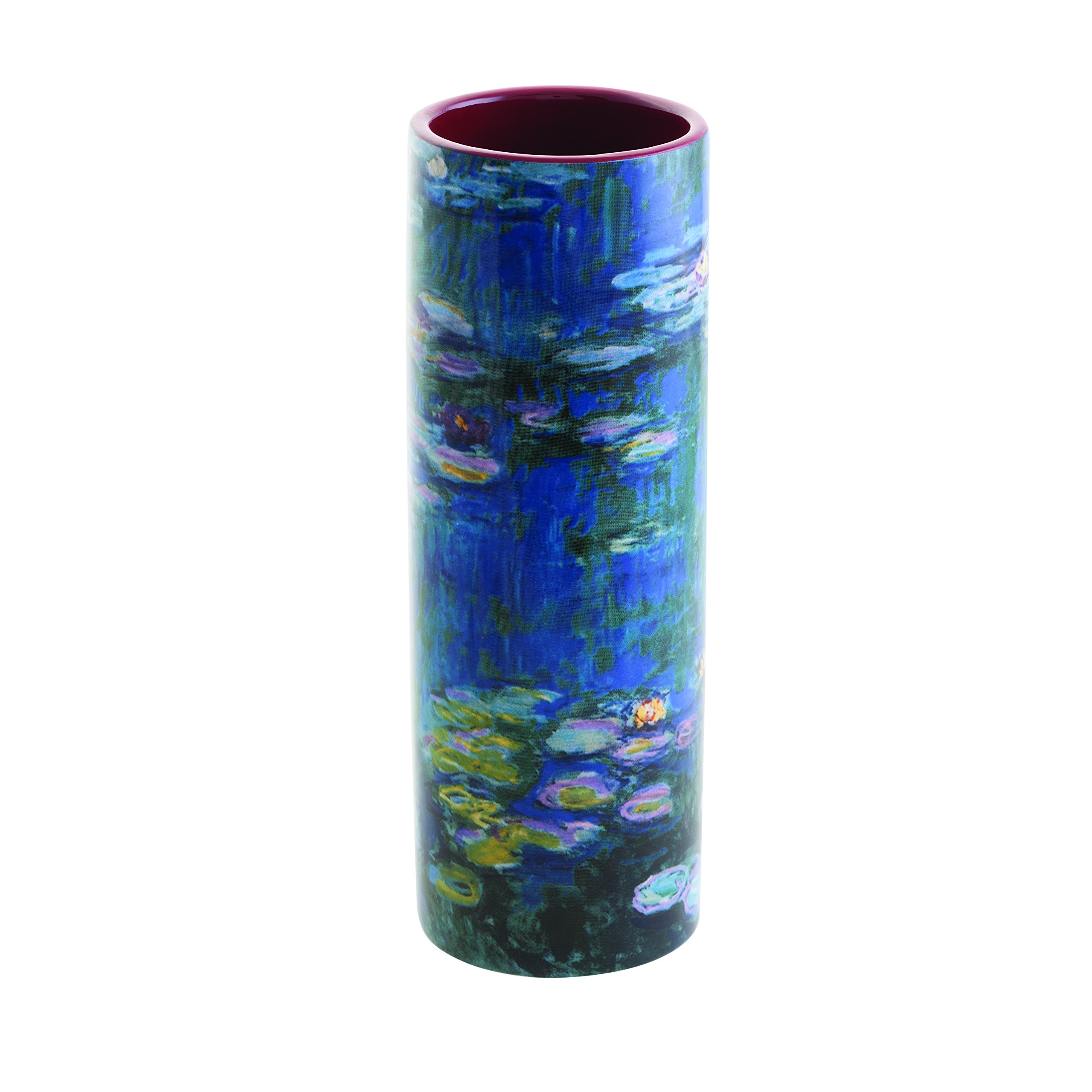 18cm Ceramic Vase - Claude Monet - Les Nympheas (Water Lilies)