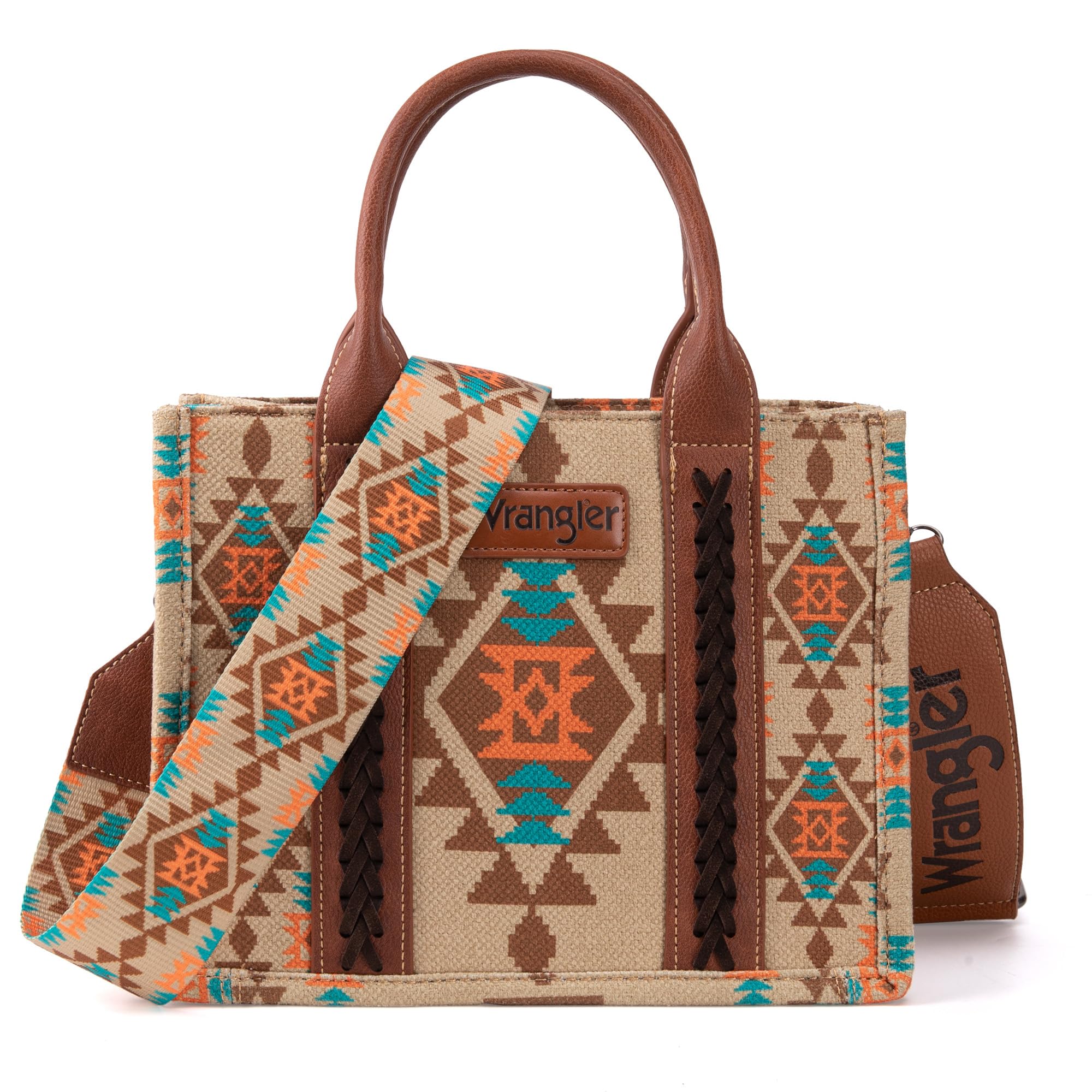 Wrangler Tote Bag For Women Western Shoulder Purses Boho Aztec Satchel