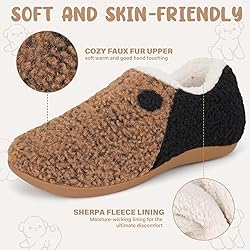 ERGOfoot Orthopedic Slippers with Arch Support for