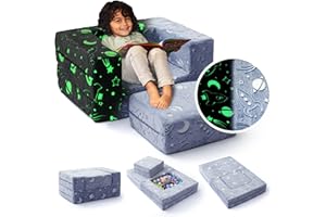 nimboo Kids Couch - Toddler Sofa, Baby Couch, Kids Sofa, Toddler Couches That Fold Out, Kid Couch Sofa Comfy, Kids Folding Couch