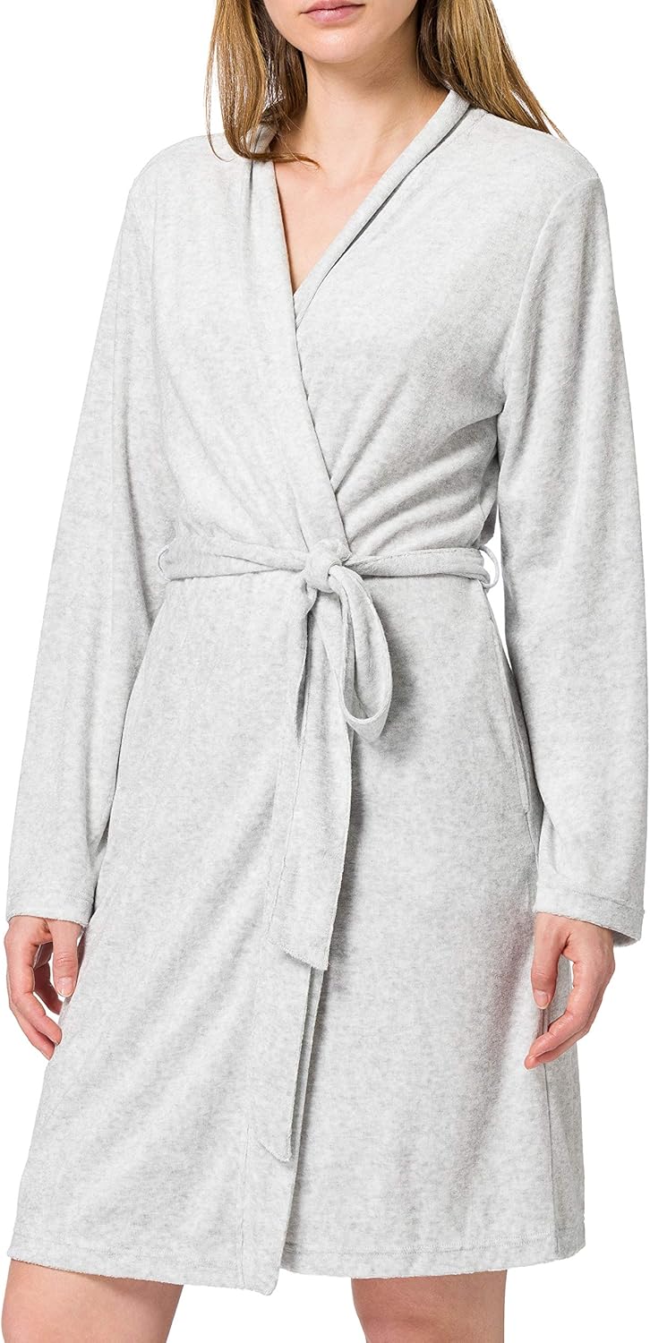 bademantel damen lang schiesser