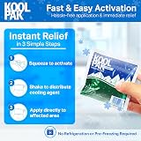 Koolpak 20 x Compact Instant Cold Ice Pack 15 x 15 cm Single Use First Aid view 6