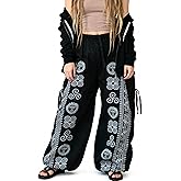 Siamrose Yoga Harem Pants Men Women Baggy Casual Lounge Trousers Adjustable Length 2 Pockets