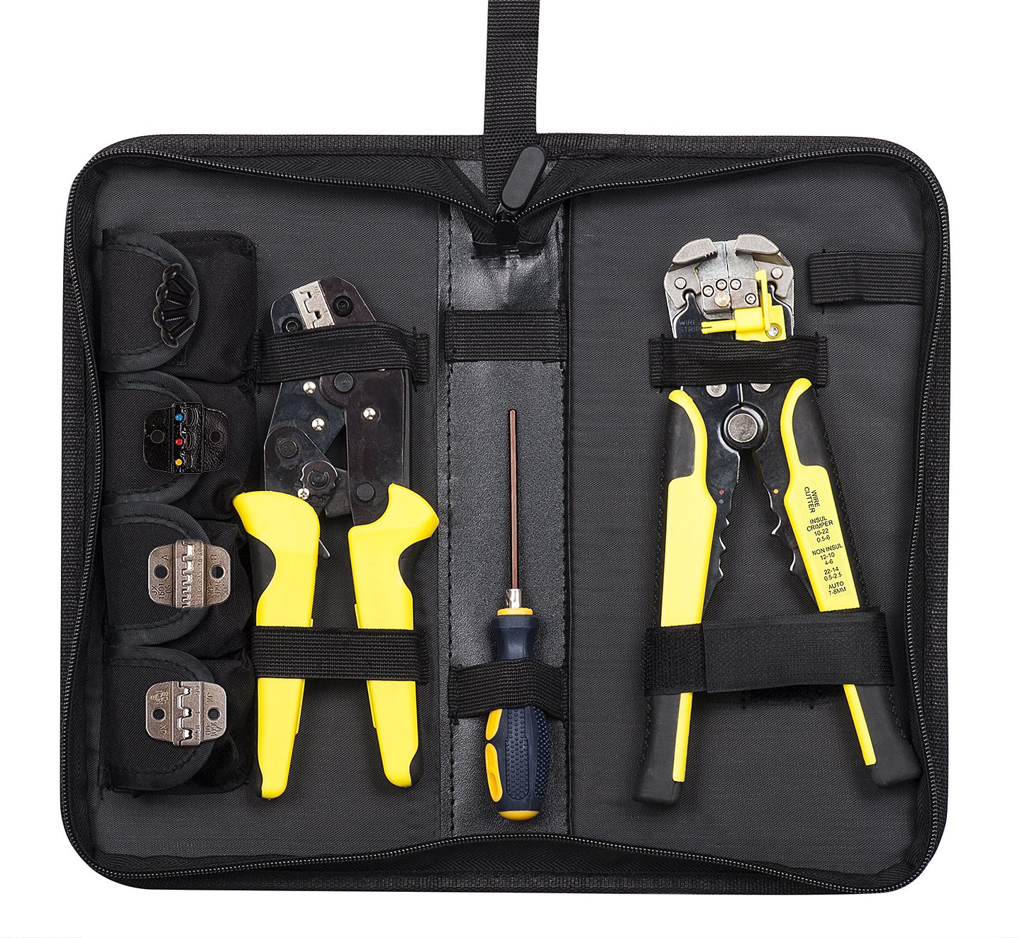 Wire Stripper, GloEra Wire Crimper Stripping Tools Cable Cutter Self