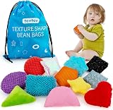teytoy Texture Sensory Bean Bags Toys for Autism 12 Piece with Storage Bag view 1