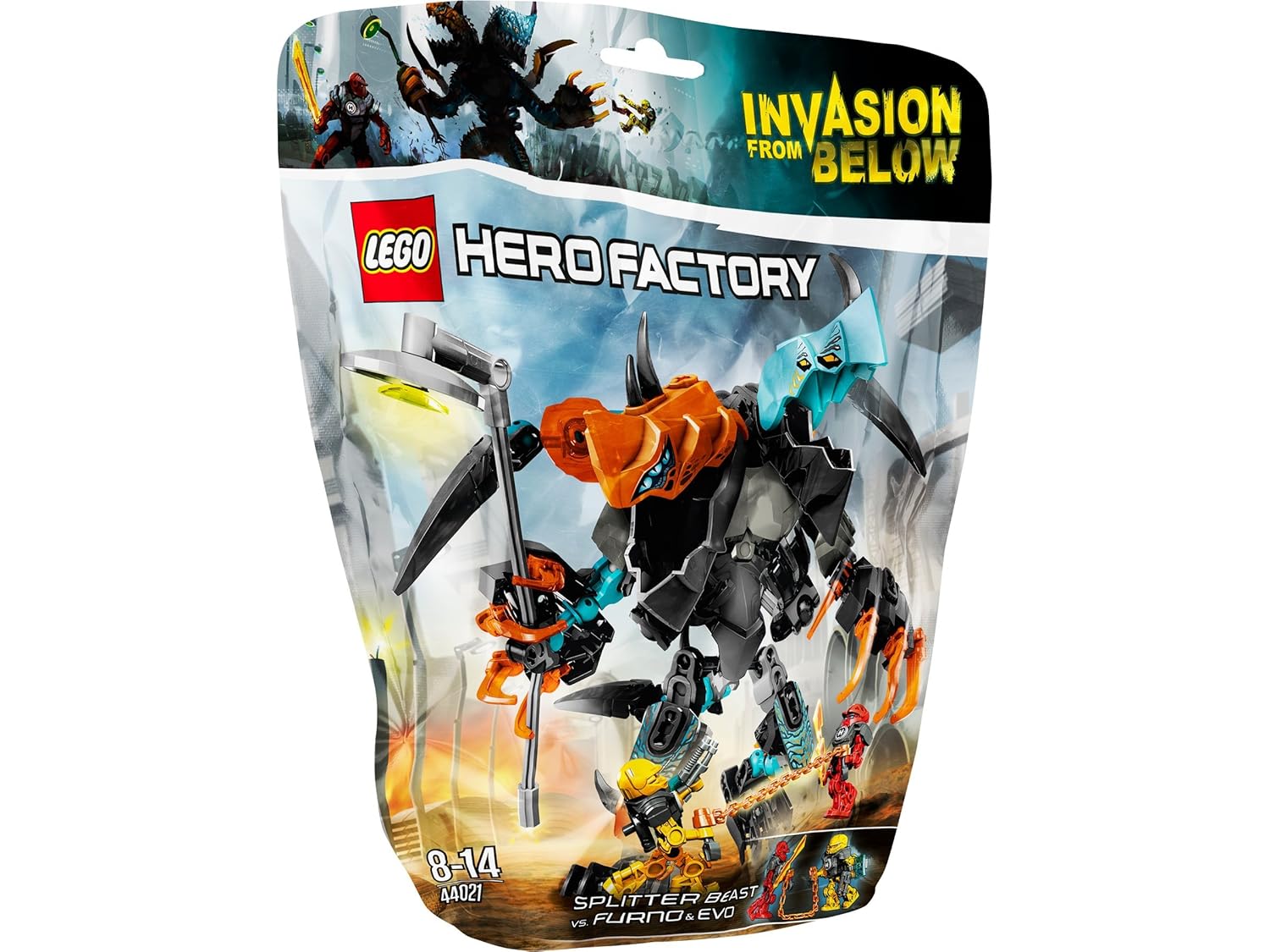 lego hero factory splitter beast
