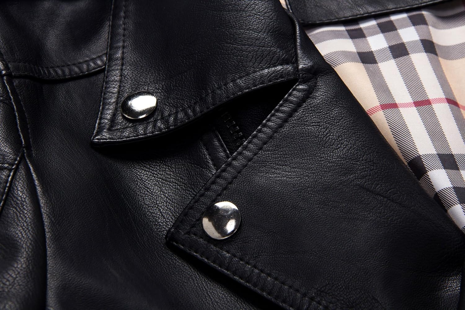 chouyatou Men's Vintage Asymmetric Zip Lightweight Faux Leather Biker Jacket at  Men’s Clothing store