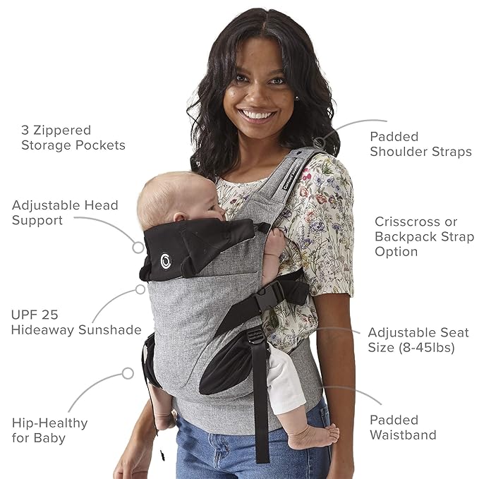 Contours Journey 5-in-1 Best Child & Baby Carrier