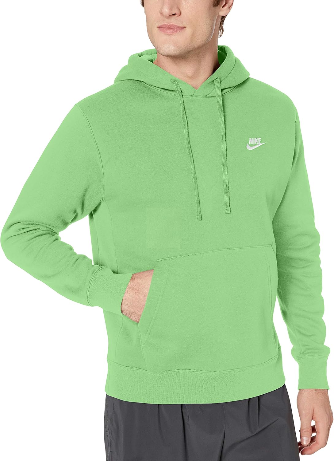 nike sportswear club fleece green